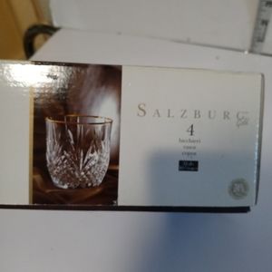 Salzburg Crystal Old fashion glasses